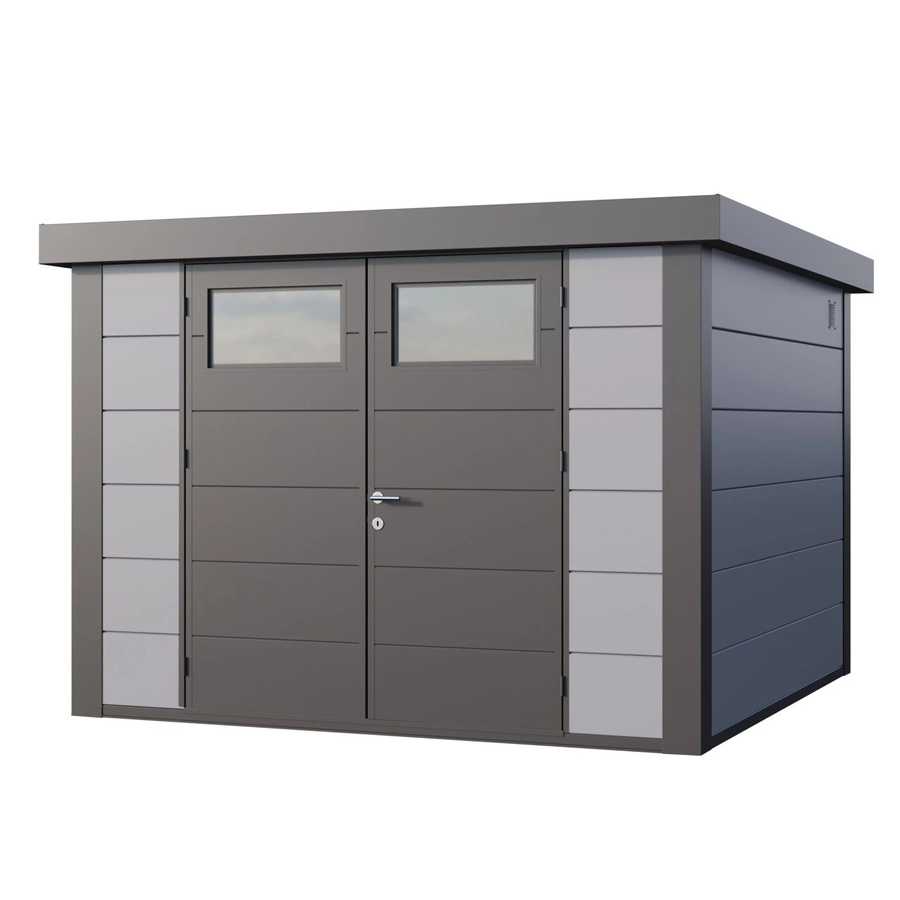 Telluria Gerätehaus Classico in Grau mit Außenmaß B: 782 cm, H: 219 cm, T: 318 cm - Bild 2