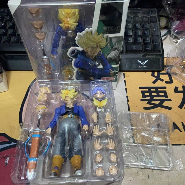 Bandai Dragon Ball Son Gohan Actionfigur, Super Saiyan Ssj2 Gohan Trunks, Kunststoff, Bunt / Mehrfarbig - Bild 1
