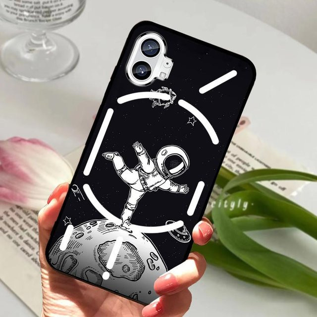 Stoßfeste Handyhülle für Nothing Phone 1 und Nothing Phone 2 als Bumper-Schutz in Schwarz oder Grau - Bild 1