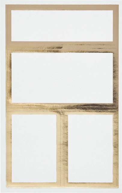 Rico Design Paper Poetry Papieretiketten in Gold, 4 Stück - Bild 1