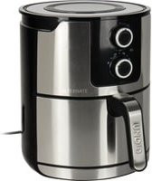 Unold XL Heißluftfritteuse 1400W in Schwarz mit Edelstahl-Design - Bild 1