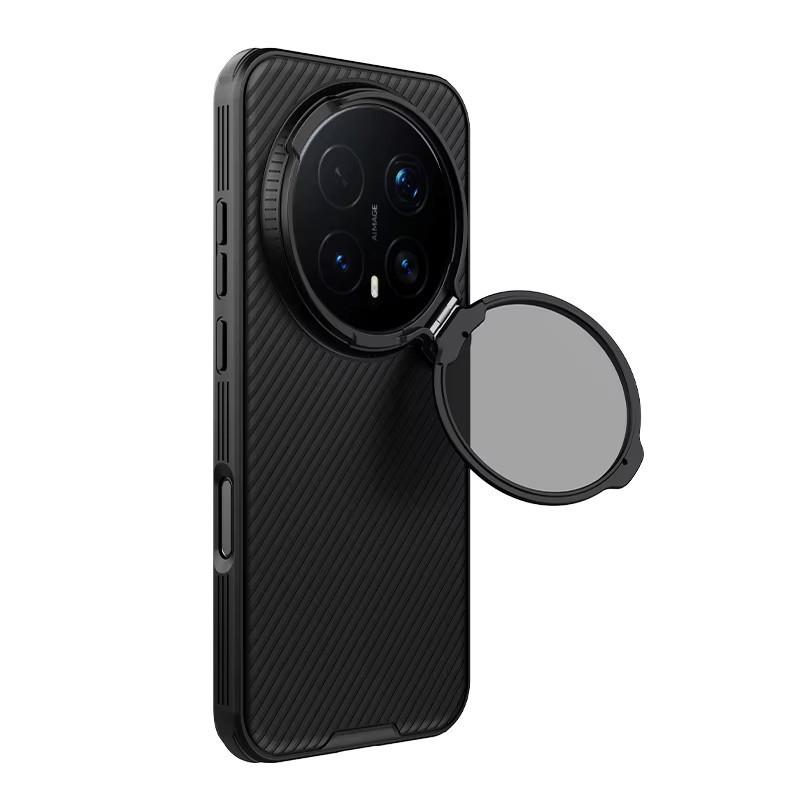 Nillkin Camshield Prop Magnetische Hülle für Honor Magic 8 Pro 5G in Schwarz mit Kameraschutz und Ständer - Bild 3