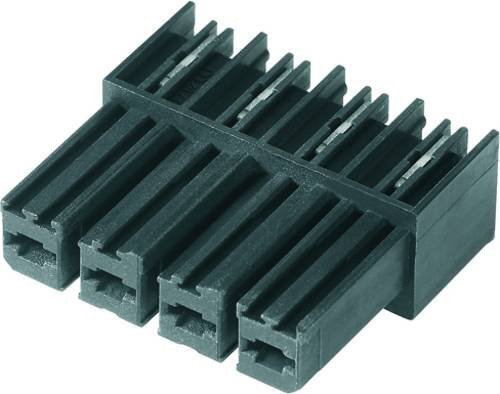 Weidmüller Buchsengehäuse-Platine BV/SV in Schwarz und Grün, 50 Stück, Rastermaß: 7,62 mm - Bild 1