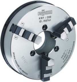 RÖHM Kranzspannfutter KRF-70/3 ZA48 UB in Silber - Bild 1