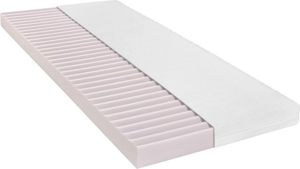 Concord Robin Matratze für Kinder und Jugendliche aus Softschaum, Weiß, B/T: 140 x 200 cm, Höhe: 12 cm