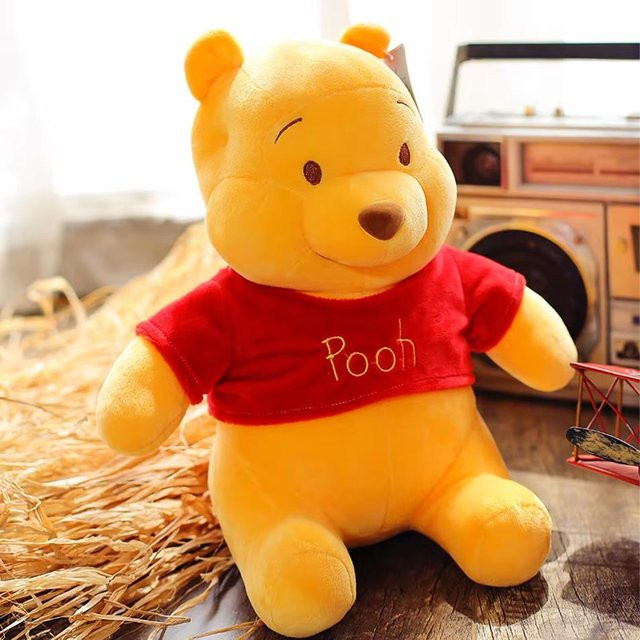 Disney Winnie Puuh Plüschtier, 35cm, Gelb - Bild 1