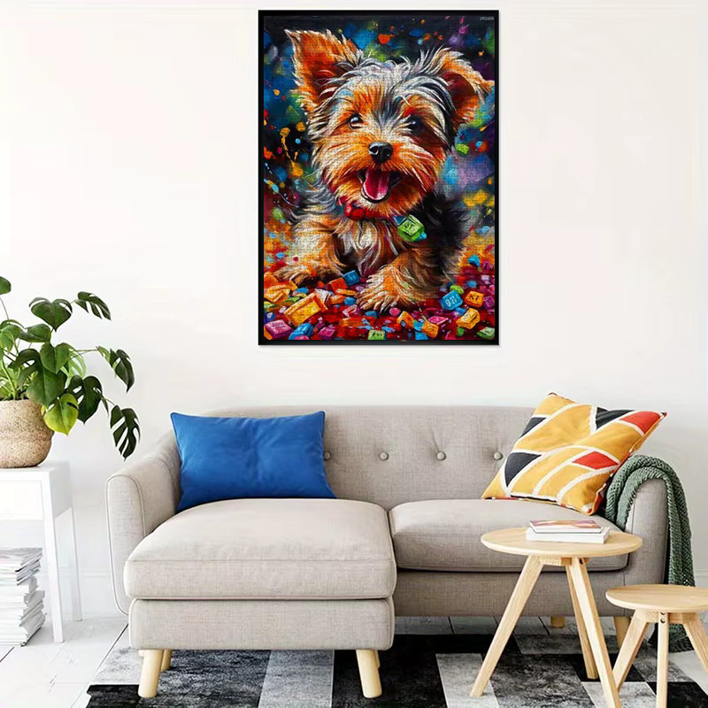 AZNM Papierpuzzle Yorkshire-Terrier, 1.000 Teile - Bild 5