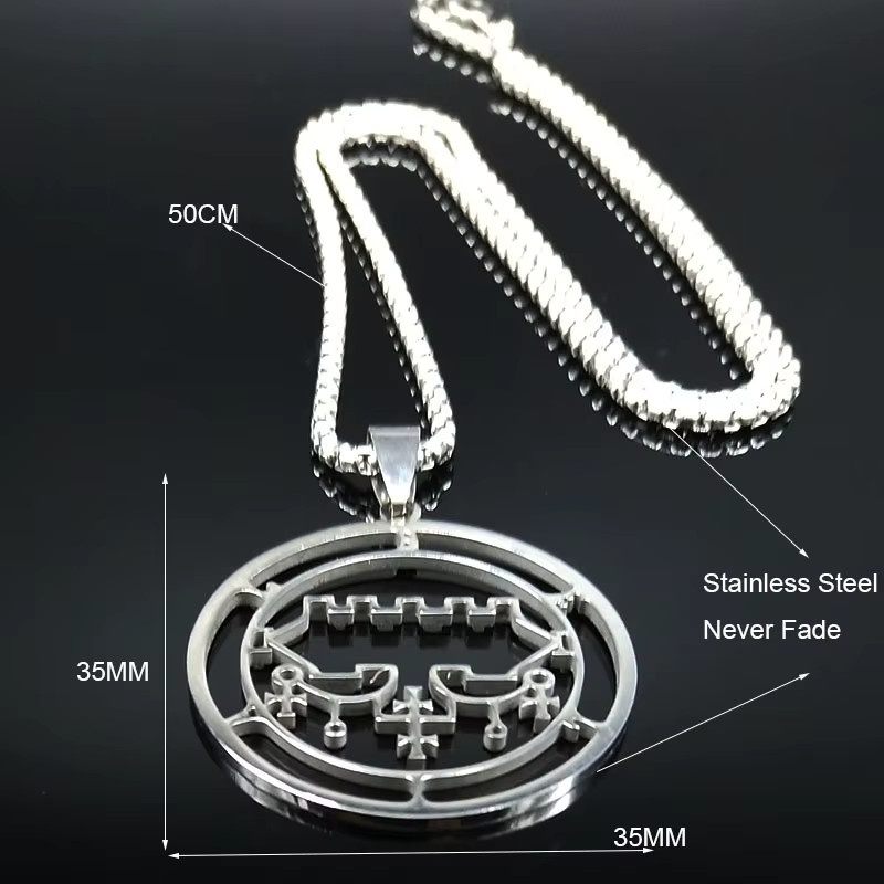 Lovely FAJA Halskette Edelstahl, Silber, Unisex - Bild 5