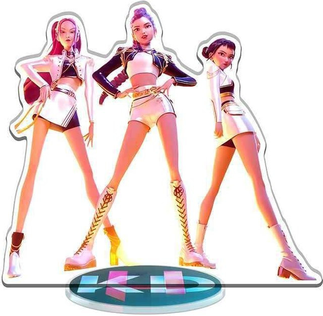 Anime KPop Dämonenjäger Acryl-Ständer, Rumi Mira Zoey Sussy Puppen, ab 3 Jahren - Bild 1