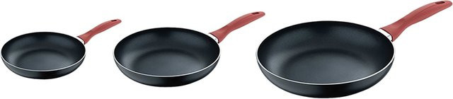 SAN IGNACIO Pfannenset NAVY MAPLE, 3-teilig, Schwarz, Aluminium mit Antihaftbeschichtung - Bild 1