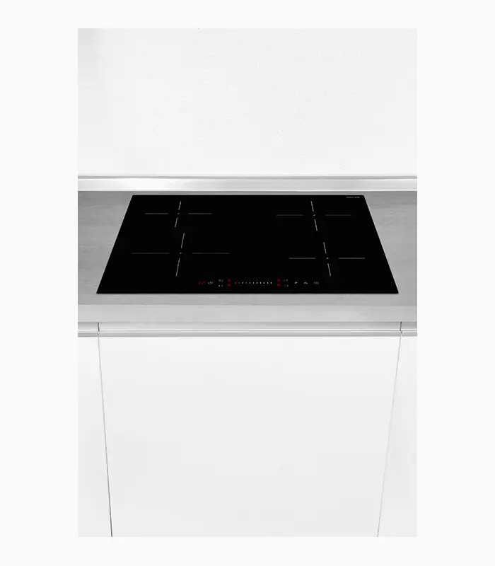 Exquisit EKI 602-19S Induktionskochfeld in Schwarz mit Glaskeramik, Einbaugerät mit Topferkennung, Kindersicherung und Restwärmeanzeige, B/T/H: 59,0 x 52,0 x 5,8 cm - Bild 2
