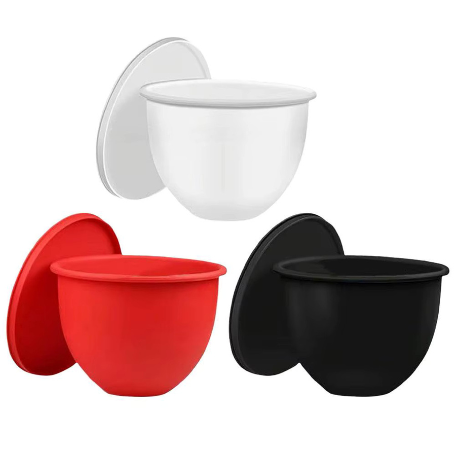 Silikoneinlage für KitchenAid Küchenmaschine, runde Silikon-Schüssel als Zubehör, Schwarz - Bild 4