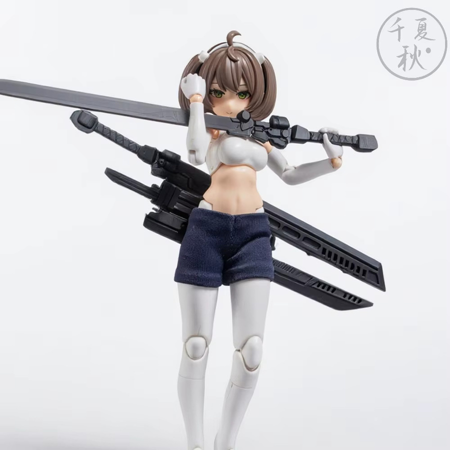 Bandai Mecha-Mädchen Ersatzteile, Action Figur, 1:12, Kunststoff - Bild 1