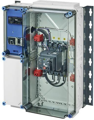 Hensel PV-Freischaltstelle 70kVA, 3-polig mit LS und NA, Wandmontage, Kunststoff, Weiß - Bild 1