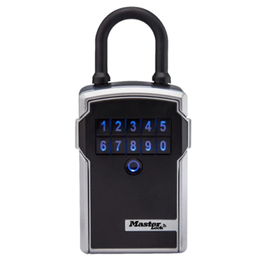 Master Lock Select Access Smart 5440EURD Bluetooth-Schlüsseltresor mit Bügel in Schwarz und Silber aus Edelstahl - Bild 2