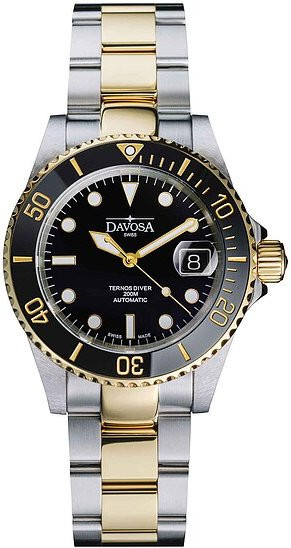 Davosa Armbanduhr Ternos Diver, Automatik, Edelstahl, 40 mm, Herren - Bild 1