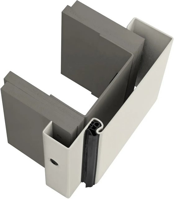 EcoStar Schnellbauzarge Ständerwerk MW 75 Stahlrahmen Lichtgrau B: 75 cm, H: 200 cm - Bild 1