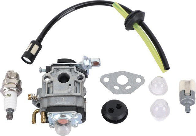 Rasenmäher-Vergaser-Kit mit Zündkerze und Filterleitung für TH23 TH26 TH34 23CC 25CC 26CC 33CC 35CC - Bild 1