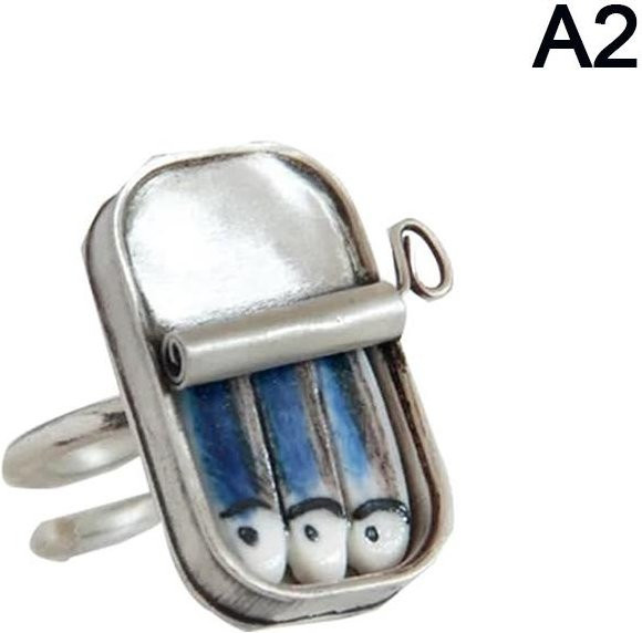 Glorious World Ring Halskette, Legierung, Unisex, Vintage - Bild 1