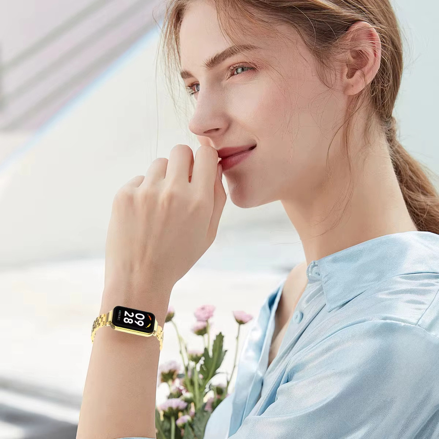 Uhrenarmband Edelstahl für Xiaomi Mi Band 9 - Bild 4