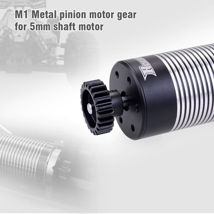 YSIDO Getriebe M1 5,0mm 11T-34T Stahl Metall Ritzel Motor Getriebe, 3-teiliges Set - Bild 2