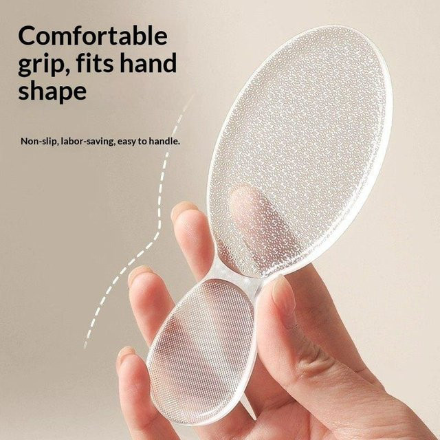 Nano-Glas Fußschleifstein, Weiß, Unisex - Bild 1