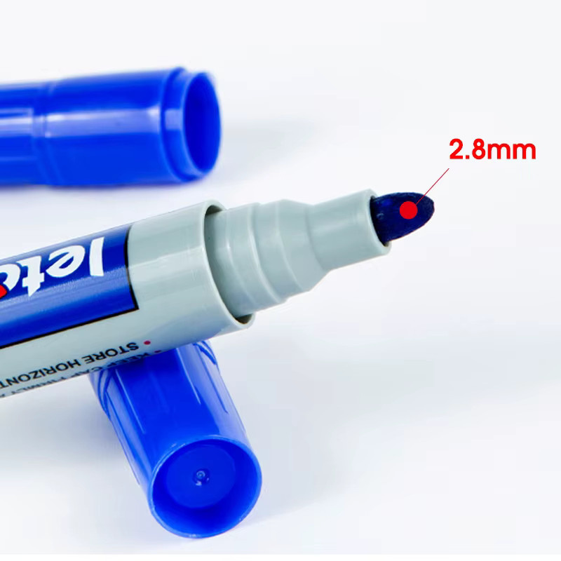POP 8/12 farbiges Whiteboard-Marker-Set, nachfüllbare Marker mit Bullet-Spitze, ungiftig und sicher für Büro und Schule - Bild 3