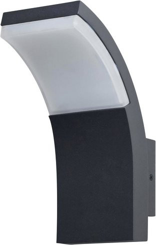 Näve LED Außenwandleuchte Orbis in Grau aus Aluminium mit IP54 Schutzart - Bild 2