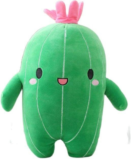 Kawaii Plüschkaktus, Pflanzenpuppe, grün, 65cm - Bild 1