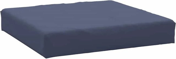 vidaXL Palettenkissen Marineblau aus Oxford-Gewebe, B/T/H: 60 x 60 x 9,5 cm