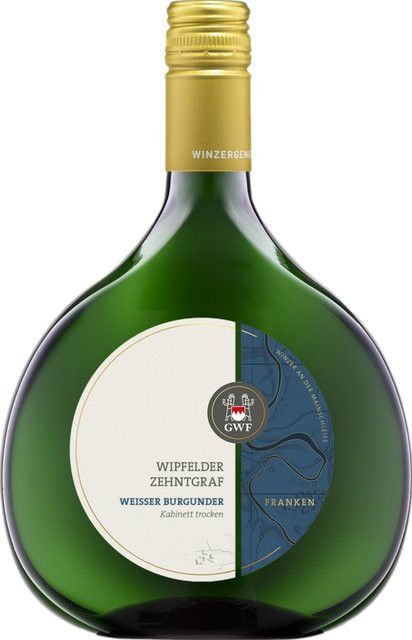 Wipfelder Pinot Blanc Weißwein, 2023, Franken, trocken, 0,75 l - Bild 1
