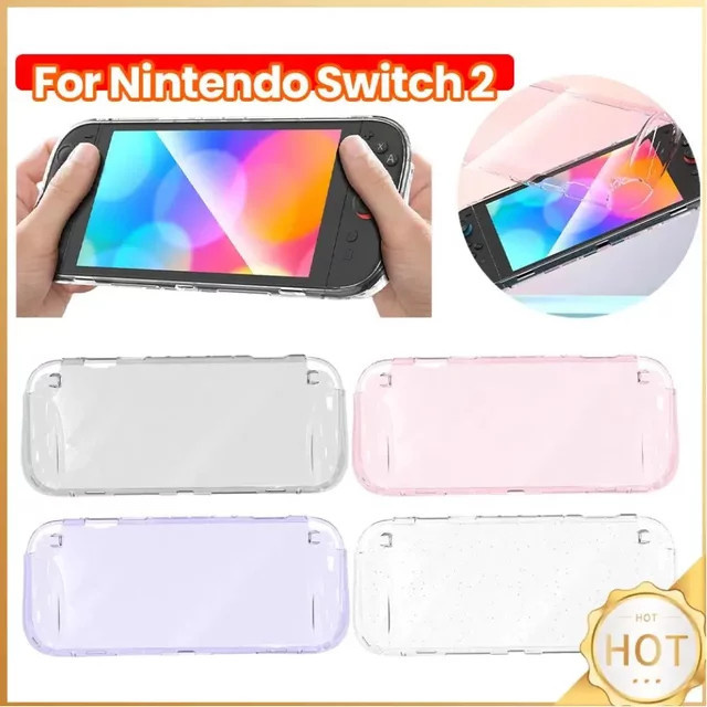 Transparente TPU-Schutzhülle für deine Nintendo Switch 2 Konsole und den Spielcontroller - Bild 1