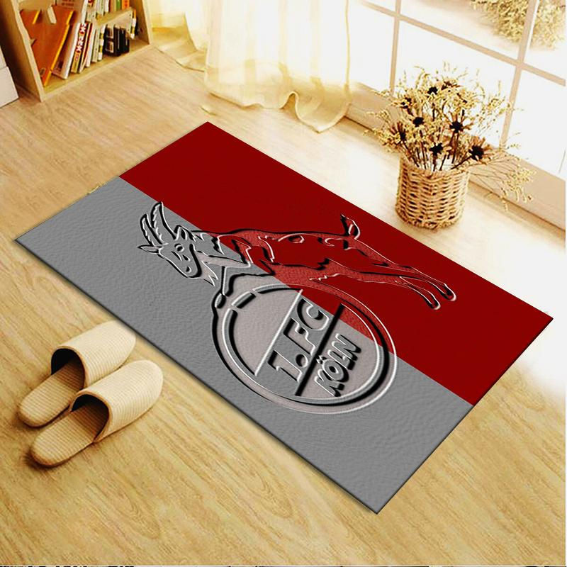 FC Köln Teppich On My Love Home in Rot, rutschfest und waschbar, B/T: 200 x 160 cm - Bild 7