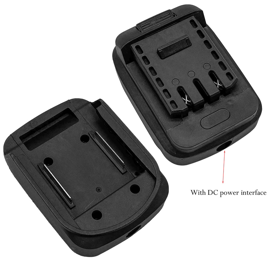 DAZZLEEX Batterie Adapter Kabel Stecker für BL1830 BL1840 BL1850 und Dayi A3 2106, Schwarz - Bild 4