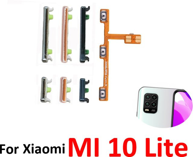 Xiaomi Ersatzteil Flexkabel für Telefon-Ein/Aus- und Lautstärketasten in Schwarz/Blau - Bild 1
