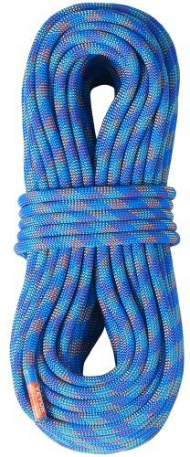 VEVOR Dynamisches Kletterseil Blau, 10,2 mm, 40 m mit Stahlkarabinerhaken - Bild 1