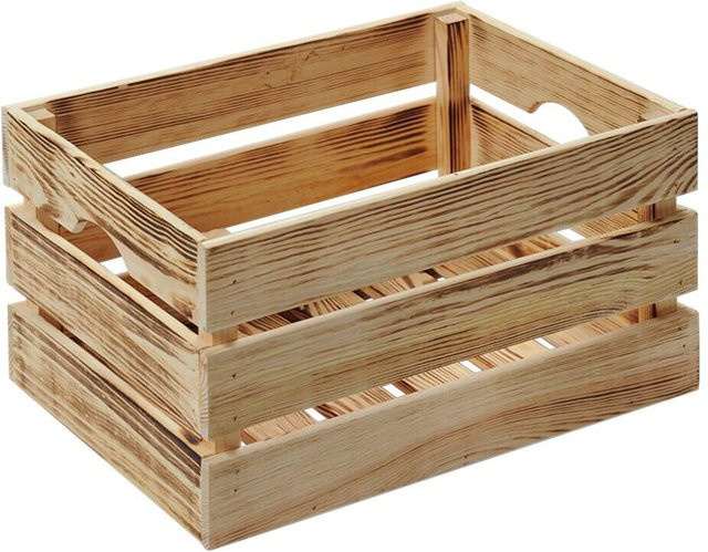 Kesper Allzweckkiste aus Kiefernholz, braun, B/H/L: 30 x 23 x 40 cm - Bild 1