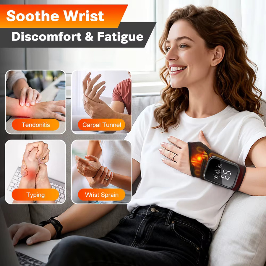 PASTSKY Elektrisches Handgelenk-Massagegerät mit Vibration - Bild 6