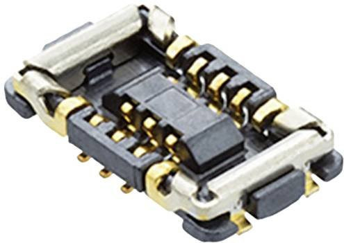 Molex Mezzanine-Steckverbinder Schwarz mit 34 Polen - Bild 1