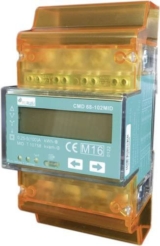 PQ Plus CMD 68-52 MID 26.68.0052.CO Drehstromzähler mit Wandleranschluss digital 5A MID-konform in Multicolour - Bild 1