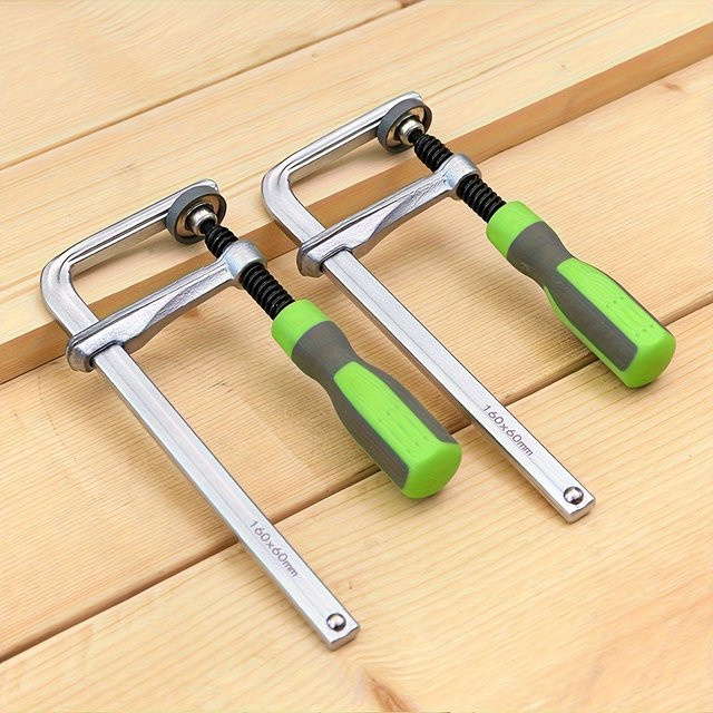 Schwalbenschwanz-Schnellspannklemme für Holzbearbeitung und Führungsschienen in Silber - Bild 1