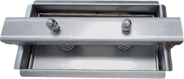 Kesoto Fleischpresse-Form aus Edelstahl in Silber zur Herstellung von Fleisch-Bricks und Hamburgern - Bild 1