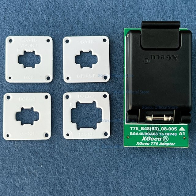 XGecu T76 Drei-in-Eins-Adapter für BGA48 BGA63 BGA67 und TO DIP48 mit Dual-Head-Sondenhalter - Bild 1
