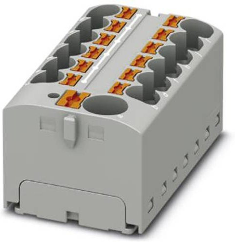 Phoenix Contact Verteilerblock 3274010 Grau mit Zugfeder 8er Packung - Bild 1