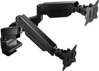 Endorfy Atlas GS Pro Double Monitorhalterung in Schwarz mit VESA 75x75 mm und Tragkraft bis 49 kg - Bild 1