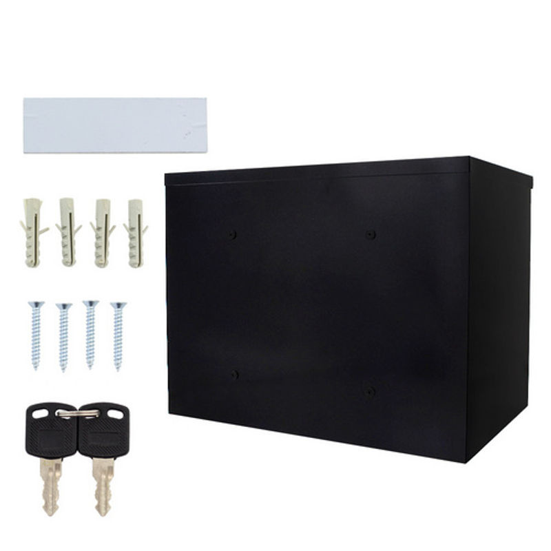 Rottner Tresor Paketbox Depot aus Stahl in Schwarz, B x H: 45 x 35 cm - Bild 4