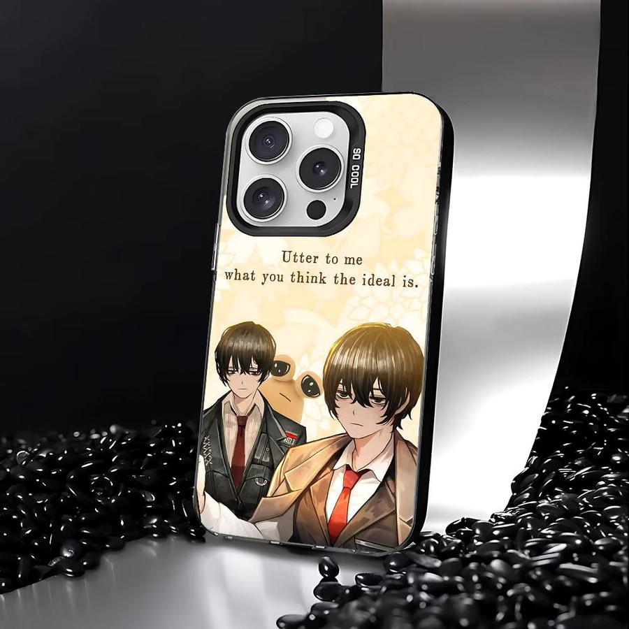 Stoßfeste L-Limbus Company Handyhülle für iPhone 11 bis iPhone 17 Pro Max Plus in Silber - Bild 3