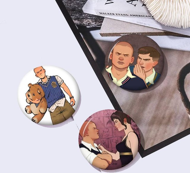 Kayou Game Bully Cute Series Pins, Lustige Abzeichen, Cartoon-Tiere Broschen - Bild 1