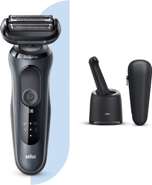 Braun Series 6 Trocken-Nass Rasierer 60-N7000cc schwarz - Bild 1