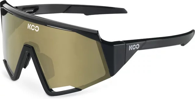Koo Spectro Sonnenbrille, Vollrand, Black, Unisex, Kunststoff, Wrap - Bild 1
